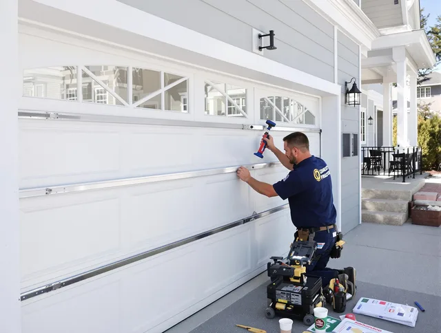 Professional garage door installation by Pomona Garage Door Repair in Pomona