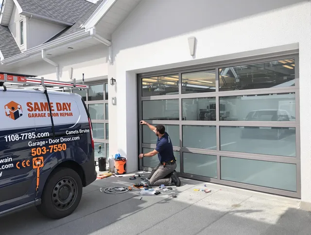 Same-day garage door repair service by Pomona Garage Door Repair in Pomona